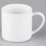 Libbey Slenda 12 oz. Royal Rideau White Stacking Porcelain Mug - Sample Libbey Slenda 12 oz. Royal Rideau White Stacking Porcelain Mug - Sample