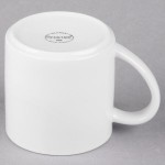 Libbey Slenda 12 oz. Royal Rideau White Stacking Porcelain Mug - Sample Libbey Slenda 12 oz. Royal Rideau White Stacking Porcelain Mug - Sample