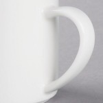 Libbey Slenda 12 oz. Royal Rideau White Stacking Porcelain Mug - Sample Libbey Slenda 12 oz. Royal Rideau White Stacking Porcelain Mug - Sample