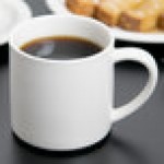 Libbey Slenda 12 oz. Royal Rideau White Stacking Porcelain Mug - Sample Libbey Slenda 12 oz. Royal Rideau White Stacking Porcelain Mug - Sample