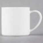 Libbey Slenda 12 oz. Royal Rideau White Stacking Porcelain Mug - Sample Libbey Slenda 12 oz. Royal Rideau White Stacking Porcelain Mug - Sample