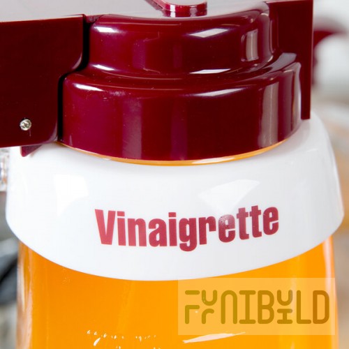 TableCraft CM9 Imprinted White Plastic 