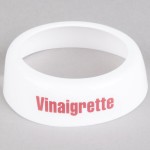 TableCraft CM9 Imprinted White Plastic TableCraft CM9 Imprinted White Plastic