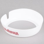 TableCraft CM9 Imprinted White Plastic TableCraft CM9 Imprinted White Plastic