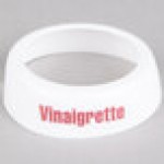 TableCraft CM9 Imprinted White Plastic TableCraft CM9 Imprinted White Plastic