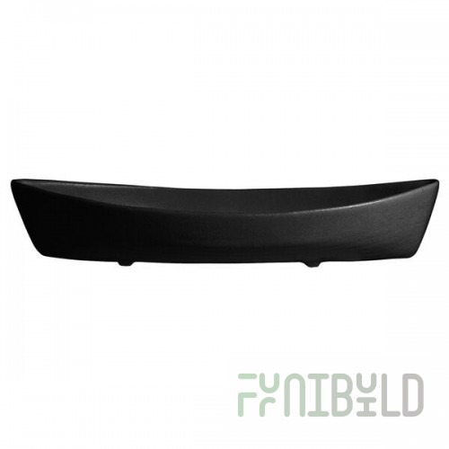 G.E.T. Enterprises BT031-MOD-BB Bugambilia 6.9 Qt. Smooth MOD Finish Black Resin-Coated Aluminum Deep Boat