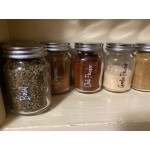 Acopa 5 oz. Mini Mason Jar Salt and Pepper Shaker - 12/Case