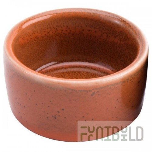Oneida Terra Verde Cotta by 1880 Hospitality F1493025610 2 oz. Porcelain Ramekin - 36/Case