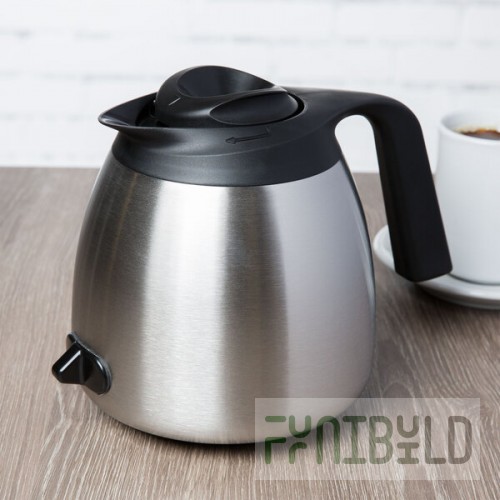 Bunn 51746.0002 64 oz. Stainless Steel Economy Thermal RFID Carafe