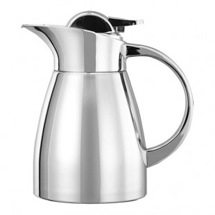 Service Ideas Elite Stainless Touch 20 oz. Stainless Steel Insulated Carafe / Server LVP67