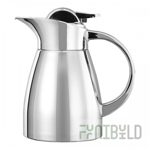 Service Ideas Elite Stainless Touch 20 oz. Stainless Steel Insulated Carafe / Server LVP67
