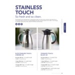Service Ideas Elite Stainless Touch 20 oz. Stainless Steel Insulated Carafe / Server LVP67 Service Ideas Elite Stainless Touch 20 oz. Stainless Steel Insulated Carafe / Server LVP67
