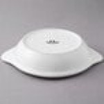 Tuxton BWN-1202 15 oz. White Round China Shirred Egg Dish - 12/Case