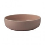 Homer Laughlin Ivory Woodland from Steelite International 1.5 Qt. Round Petal Pink China Bowl - 12/Case Homer Laughlin Ivory Woodland from Steelite International 1.5 Qt. Round Petal Pink China Bowl - 12/Case