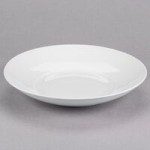 Tuxton FPD-106 Pacifica 43 oz. Bright White Embossed China Pasta Bowl - 12/Case Tuxton FPD-106 Pacifica 43 oz. Bright White Embossed China Pasta Bowl - 12/Case
