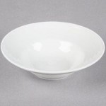 Tuxton FPD-106 Pacifica 43 oz. Bright White Embossed China Pasta Bowl - 12/Case Tuxton FPD-106 Pacifica 43 oz. Bright White Embossed China Pasta Bowl - 12/Case