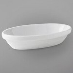 Tuxton FPD-106 Pacifica 43 oz. Bright White Embossed China Pasta Bowl - 12/Case Tuxton FPD-106 Pacifica 43 oz. Bright White Embossed China Pasta Bowl - 12/Case