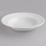 Tuxton FPD-106 Pacifica 43 oz. Bright White Embossed China Pasta Bowl - 12/Case Tuxton FPD-106 Pacifica 43 oz. Bright White Embossed China Pasta Bowl - 12/Case