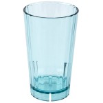 Cambro HT10CW196 Camwear® Huntington 10 oz. Azure Blue Customizable Polycarbonate Tumbler - 36/Case