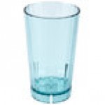 Cambro HT10CW196 Camwear® Huntington 10 oz. Azure Blue Customizable Polycarbonate Tumbler - 36/Case