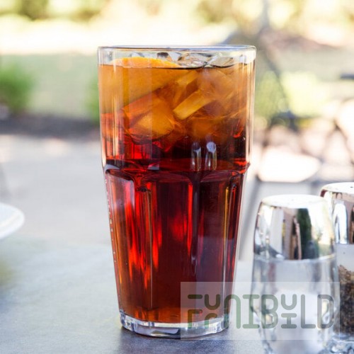 GET 9922-1-CL Bahama 22 oz. Clear Customizable SAN Plastic Tumbler - 72/Case