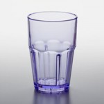 GET 9922-1-CL Bahama 22 oz. Clear Customizable SAN Plastic Tumbler - 72/Case