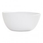 Cal-Mil Bali 16 oz. Ivory Irregular Round Melamine Soup Bowl - 6/Case