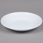 GET B-32-MN-W Minski 32 oz. White Melamine Textured Rim Bowl - 12/Case