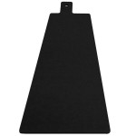 Cal-Mil 1535-24-13 Black Trapezoid Flat Bread Serving / Display Board with Handle - 23 3/4 Cal-Mil 1535-24-13 Black Trapezoid Flat Bread Serving / Display Board with Handle - 23 3/4