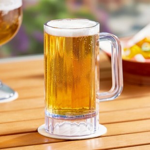 Choice 16 oz. Plastic Beer Mug - 12/Case Choice 16 oz. Plastic Beer Mug - 12/Case