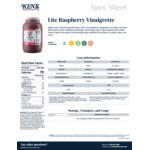 Ken's Foods 1 Gallon Lite Raspberry Vinaigrette Dressing - 4/Case Ken's Foods 1 Gallon Lite Raspberry Vinaigrette Dressing - 4/Case