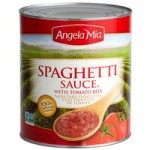 Angela Mia Fully Prepared Seasoned Pizza Sauce #10 Can - 6/Case