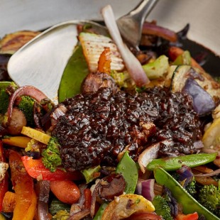 Lee Kum Kee 5 lb. Black Bean Garlic Sauce - 6/Case