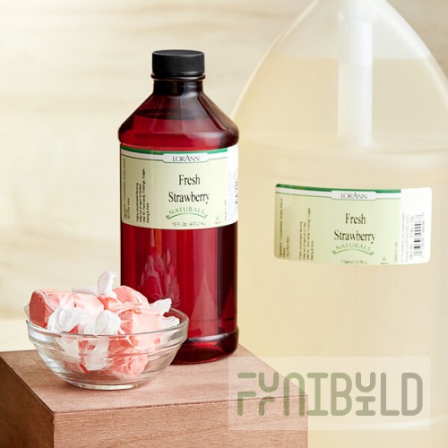 LorAnn Oils Fresh Strawberry Natural Flavor 1 Gallon