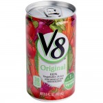 V8 Original Vegetable Juice 5.5 fl. oz. Can - 48/Case V8 Original Vegetable Juice 5.5 fl. oz. Can - 48/Case