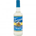 Torani Sugar-Free Vanilla Flavoring Syrup - 750 mL Glass Bottle Torani Sugar-Free Vanilla Flavoring Syrup - 750 mL Glass Bottle