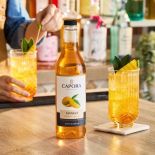 Capora Mango Flavoring Syrup 750 mL - 6/Case Capora Mango Flavoring Syrup 750 mL - 6/Case