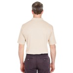 National Patrol by Henry Segal Unisex Customizable Ivory Short Sleeve Moisture Wicking Polo Shirt with UV Protection - Polyester Mesh -2X