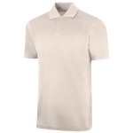 National Patrol by Henry Segal Unisex Customizable Ivory Short Sleeve Moisture Wicking Polo Shirt with UV Protection - Polyester Mesh -2X