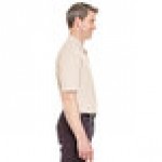 National Patrol by Henry Segal Unisex Customizable Ivory Short Sleeve Moisture Wicking Polo Shirt with UV Protection - Polyester Mesh -2X