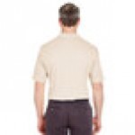 National Patrol by Henry Segal Unisex Customizable Ivory Short Sleeve Moisture Wicking Polo Shirt with UV Protection - Polyester Mesh -2X
