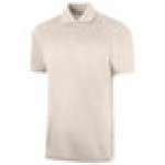 National Patrol by Henry Segal Unisex Customizable Ivory Short Sleeve Moisture Wicking Polo Shirt with UV Protection - Polyester Mesh -2X