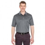 National Patrol by Henry Segal Unisex Customizable Ivory Short Sleeve Moisture Wicking Polo Shirt with UV Protection - Polyester Mesh -2X