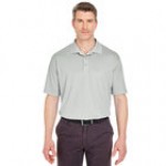 National Patrol by Henry Segal Unisex Customizable Ivory Short Sleeve Moisture Wicking Polo Shirt with UV Protection - Polyester Mesh -2X