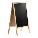 Choice A-Frame Marker Board Sidewalk Sign - Natural Oak Wood - 25