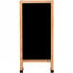 Choice A-Frame Marker Board Sidewalk Sign - Natural Oak Wood - 25