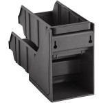 Choice Black 2-Tier Self-Serve Organizer Set with 2 Bins and 2 Label Sheets Choice Black 2-Tier Self-Serve Organizer Set with 2 Bins and 2 Label Sheets