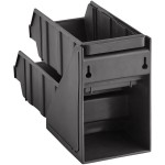 Choice Black 2-Tier Self-Serve Organizer Set with 2 Bins and 2 Label Sheets Choice Black 2-Tier Self-Serve Organizer Set with 2 Bins and 2 Label Sheets