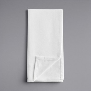 Oxford White 100% Cotton Momie Cloth Napkins, 20 Oxford White 100% Cotton Momie Cloth Napkins, 20