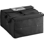 Choice Insulated Pizza Delivery Bag Black Nylon 16 1/2
